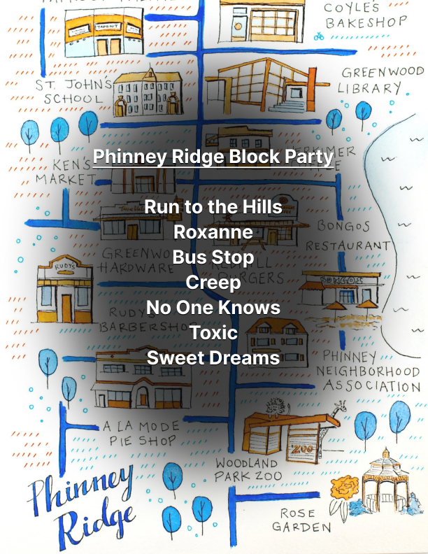 2024 Phinney Ridge Seattle Neighborhood Block Party